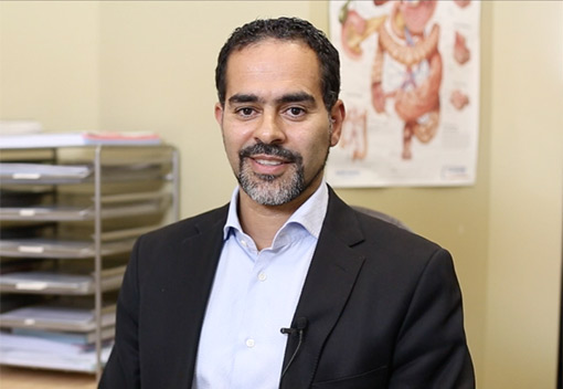 Gastrointestinal-Surgeon-Mr-Ahmad-Aly-talking Gastrointestinal-Surgeon-Mr-Ahmad-Aly-talking